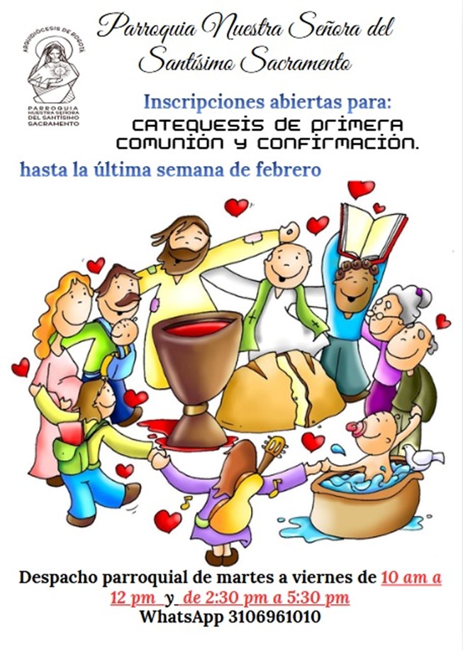 Inscripciones sacramentos
