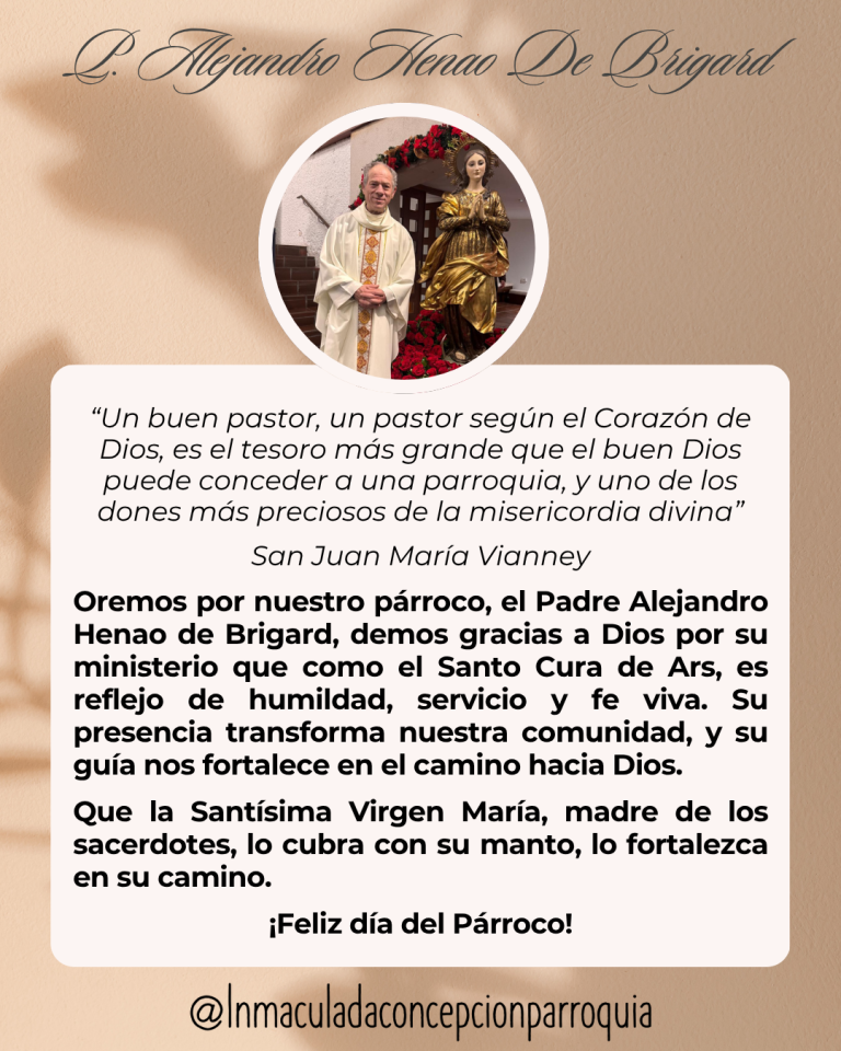 Día del párroco 2025