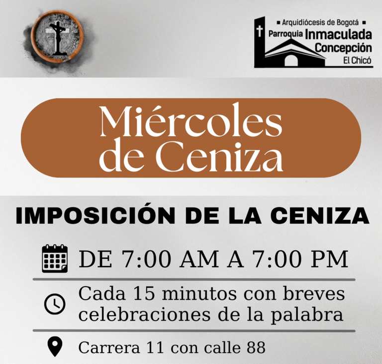 MIERCOLES DE CENIZA 2026