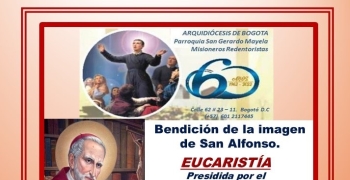 Bendición imagen de San Alfonso